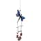 24" Purple & Bronze Dragonfly Outdoor Garden Windchime